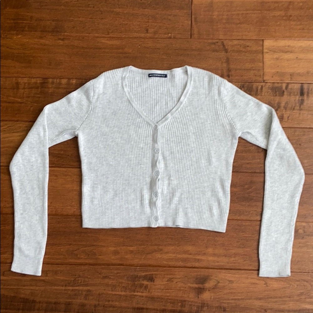 Knit cropped sweater